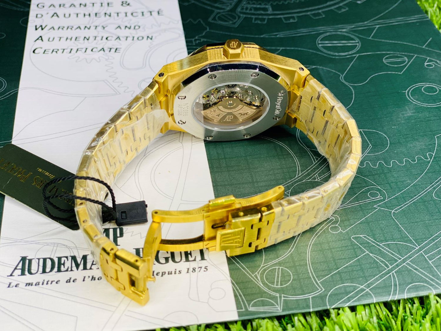 Luxury Audemars Piguet Skeleton Wrist Watch for Men