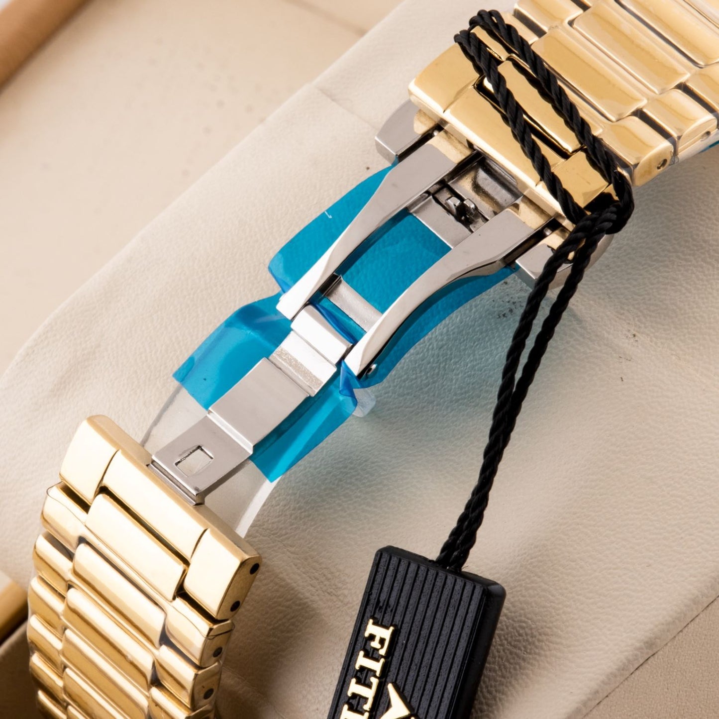 FITRON Luxurious Square Shape Wrist Watch