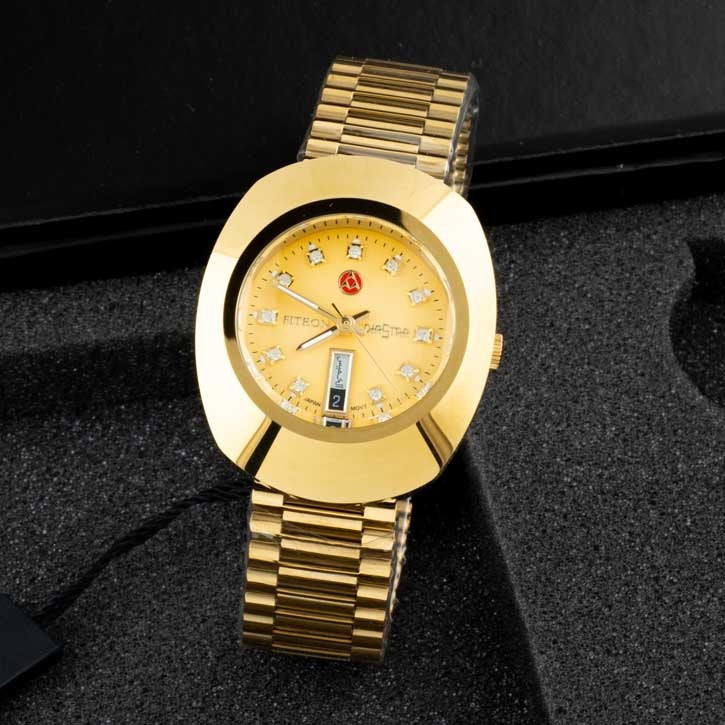 Branded Sapphiree Crystal Scratchless Men Wrist Watch