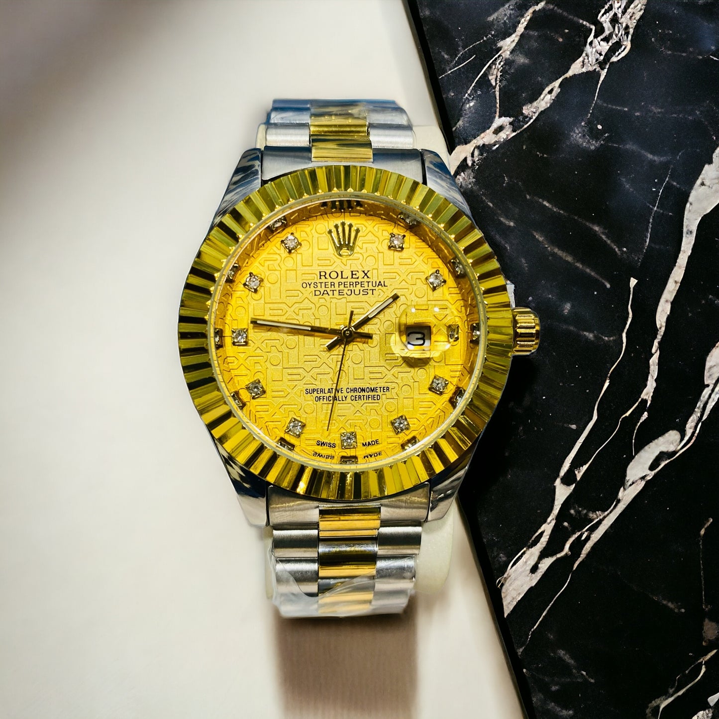 New RLX Fashionable Wrist Watches For Men Stainless Steel Bracelet