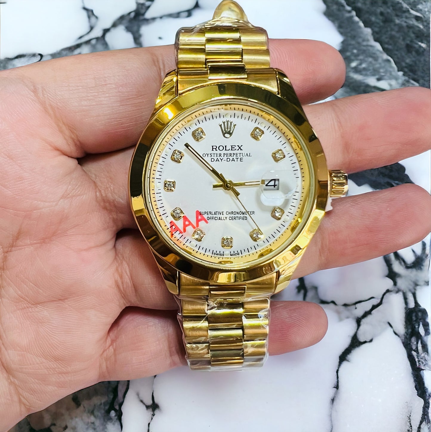 New RLX Fashionable Wrist Watches For Men Stainless Steel Bracelet