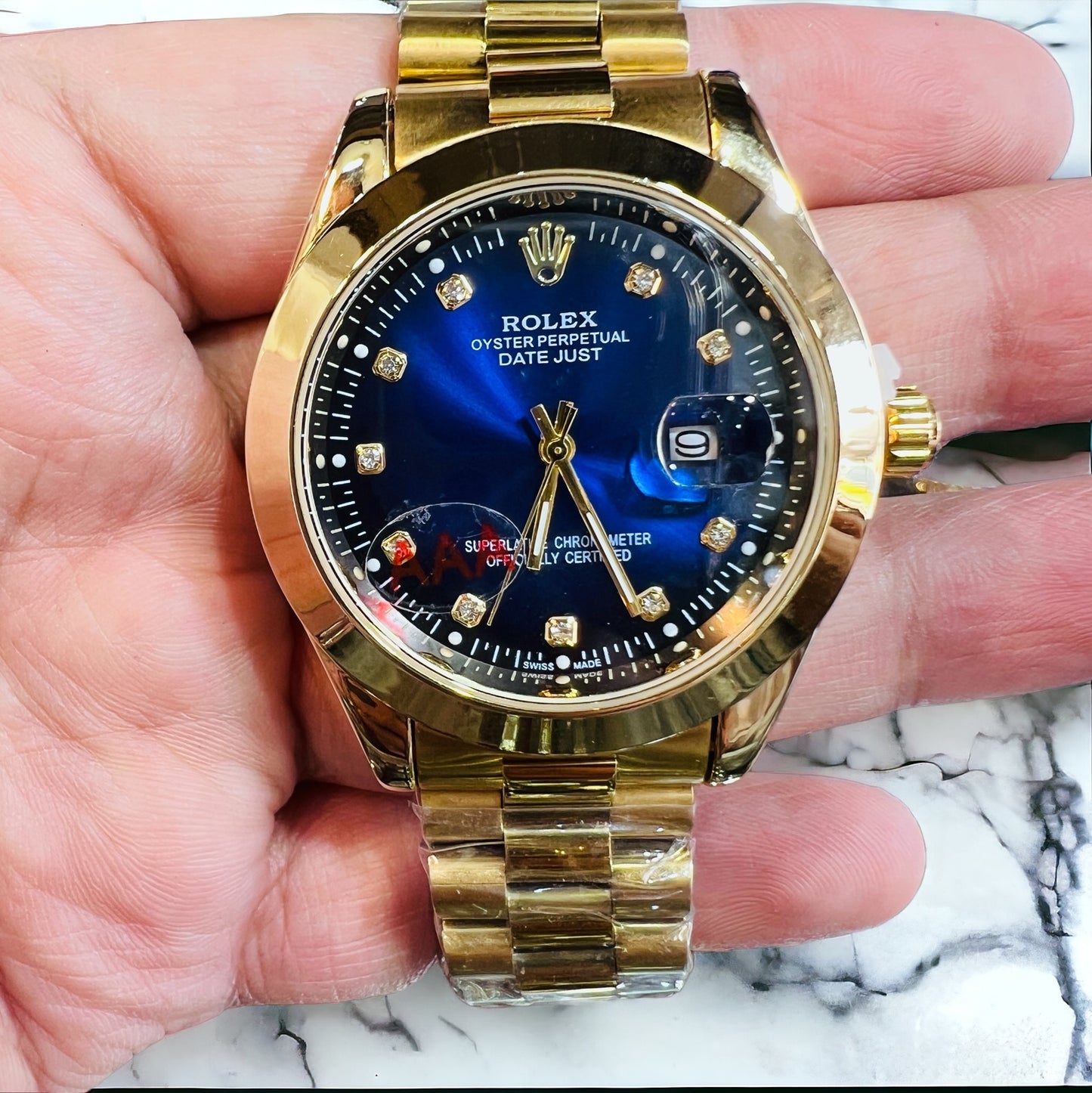 New RLX Fashionable Wrist Watches For Men Stainless Steel Bracelet