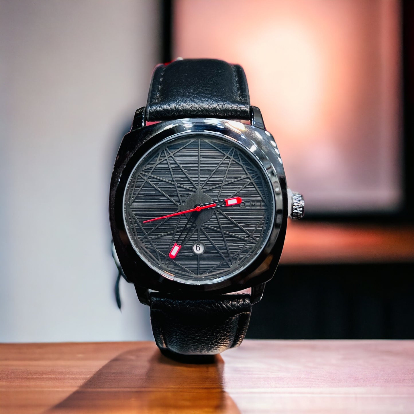 New Fashion TOMI Men Wrist Watches Quartz Movement Leather Straps