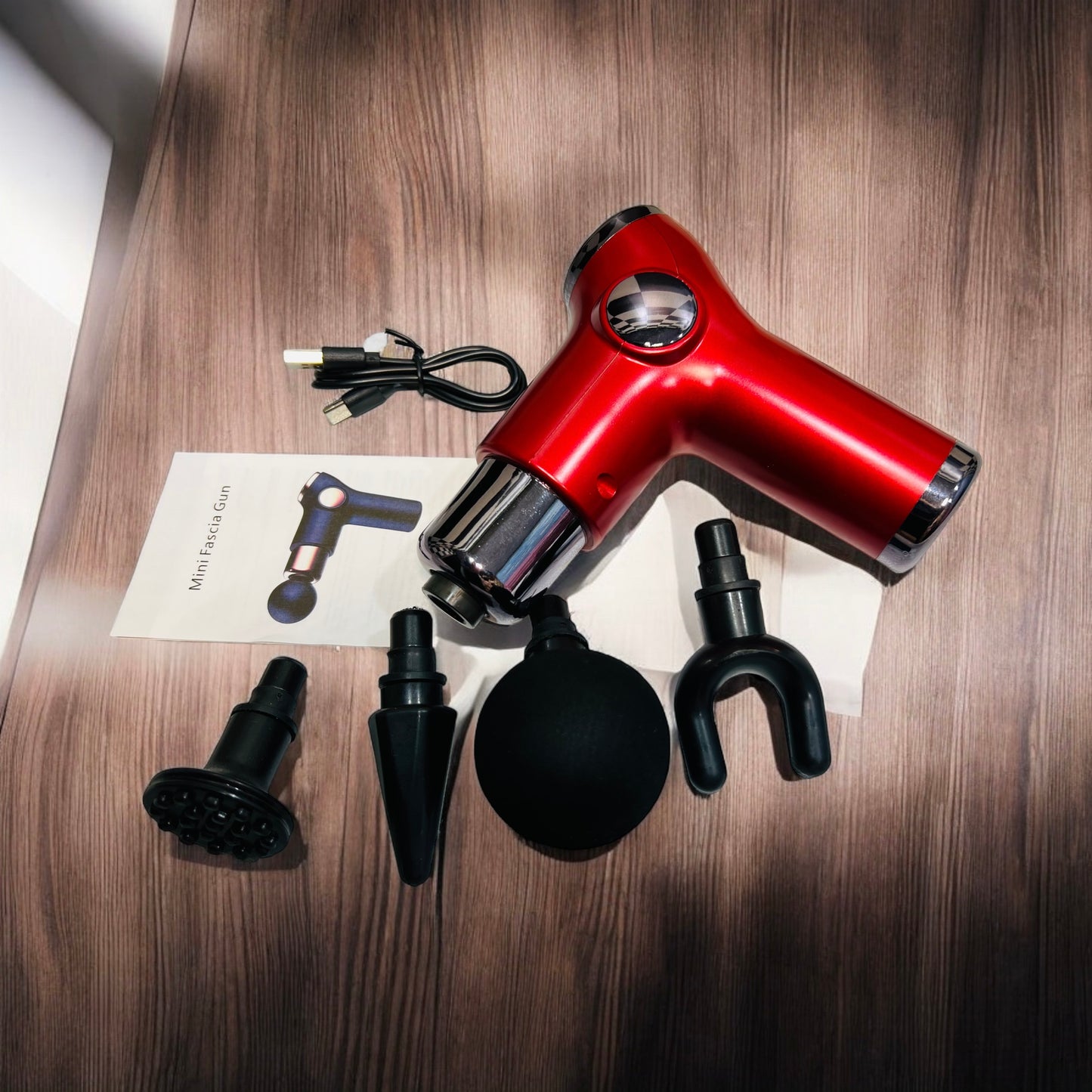 Cordless Professional Mini Facial Gun/Deep Muscle Massage Rechargeable