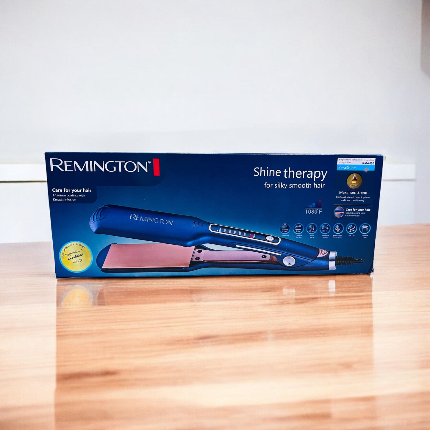 Remington Professional Hair Straightener Shine Therapy