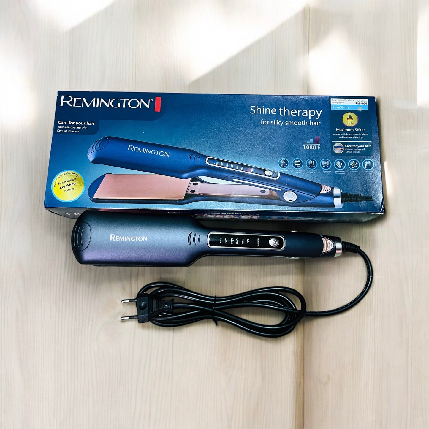 Remington Professional Hair Straightener Shine Therapy