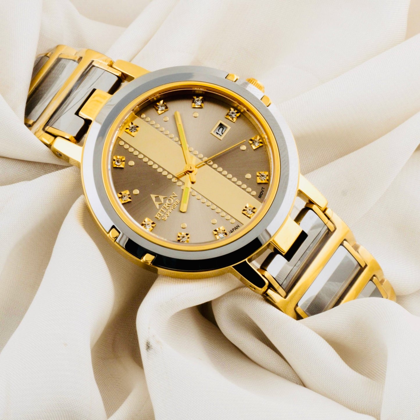 Original FITRON Tungsten Sapphire Wrist Watches For Men Japan Movement