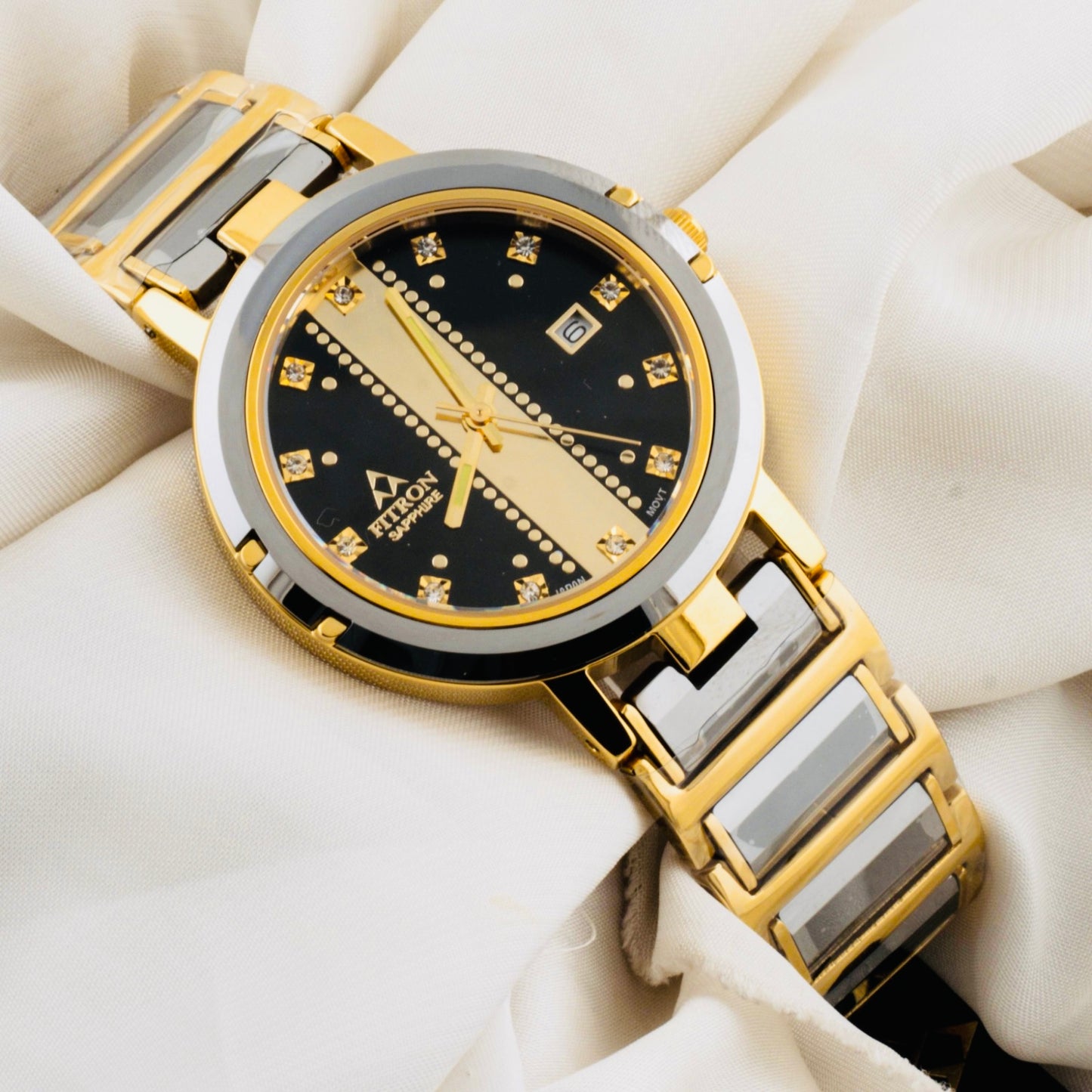 Original FITRON Tungsten Sapphire Wrist Watches For Men Japan Movement