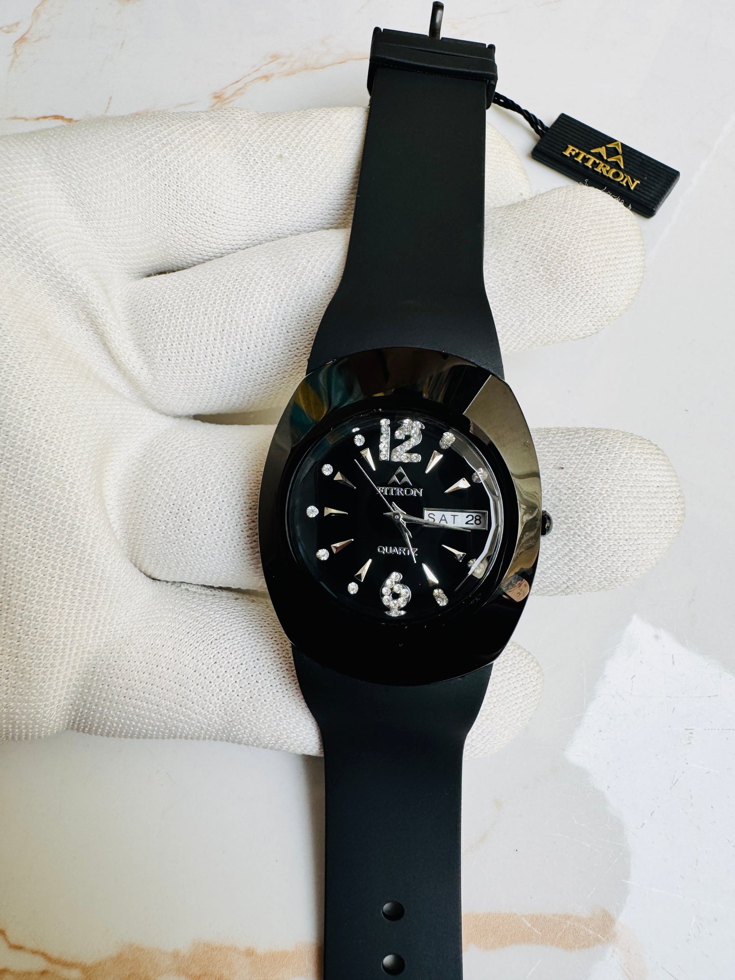 Original FITRON Sapphire Wrist Watch Japan Quartz Movement