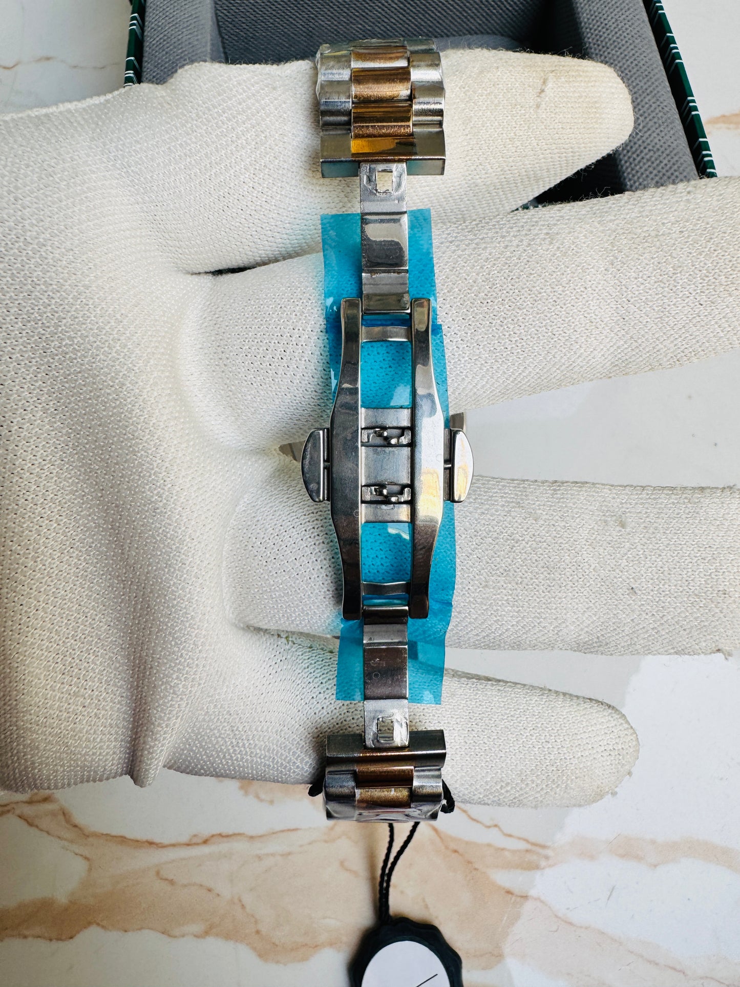 Original De Lawrence Men Wrist Watch Quartz Japan Movement Stainless Steel Bracelet