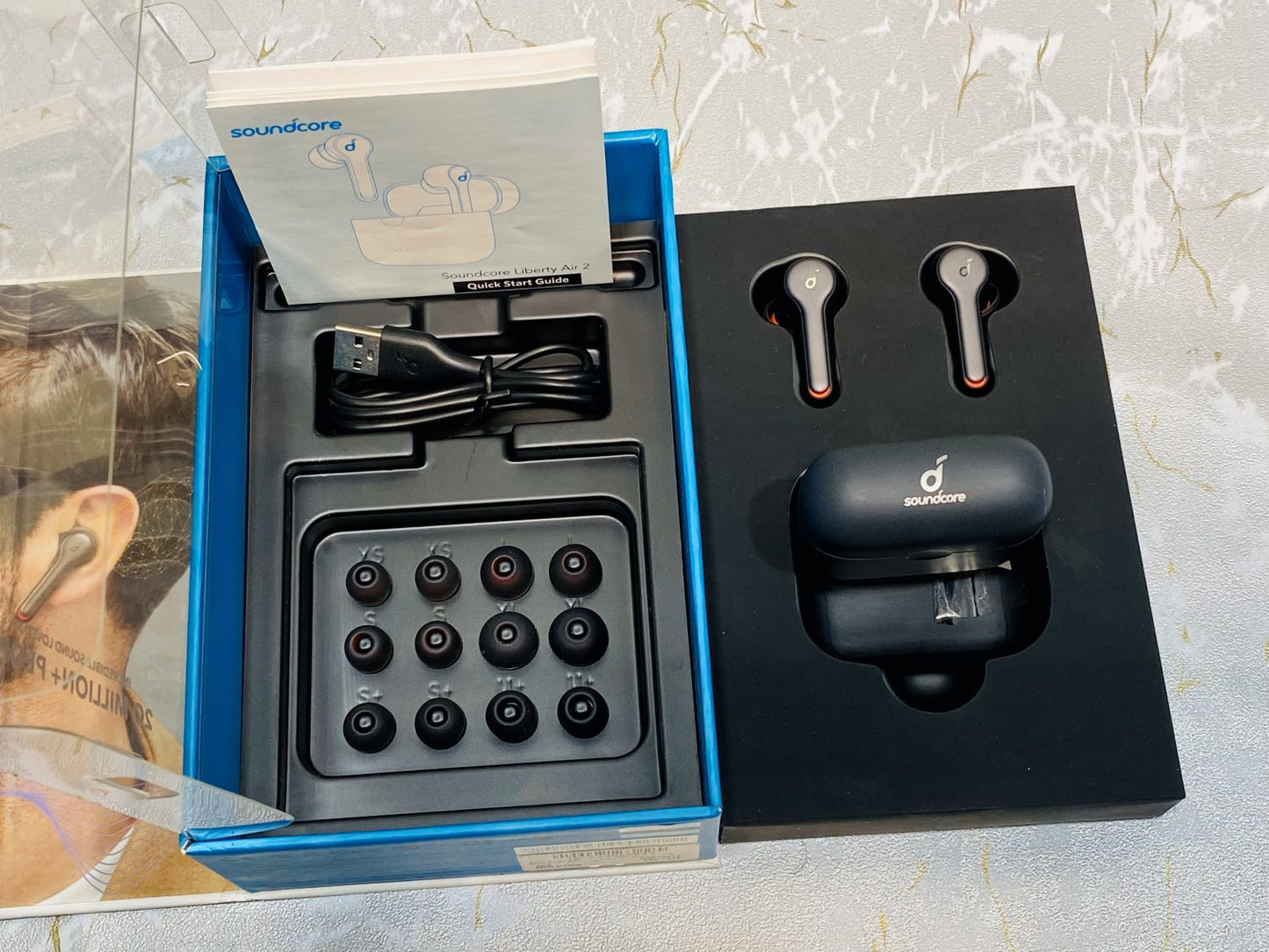 Original Soundcore By Anker Earbuds Liberty Air 2 with App Supported