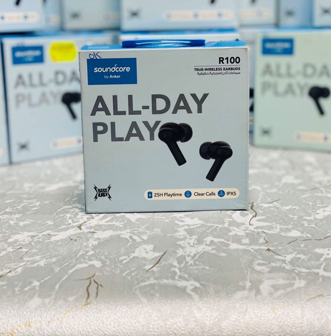 Original Soundcore By ANKER Earbuds R100 with Base Up Mode