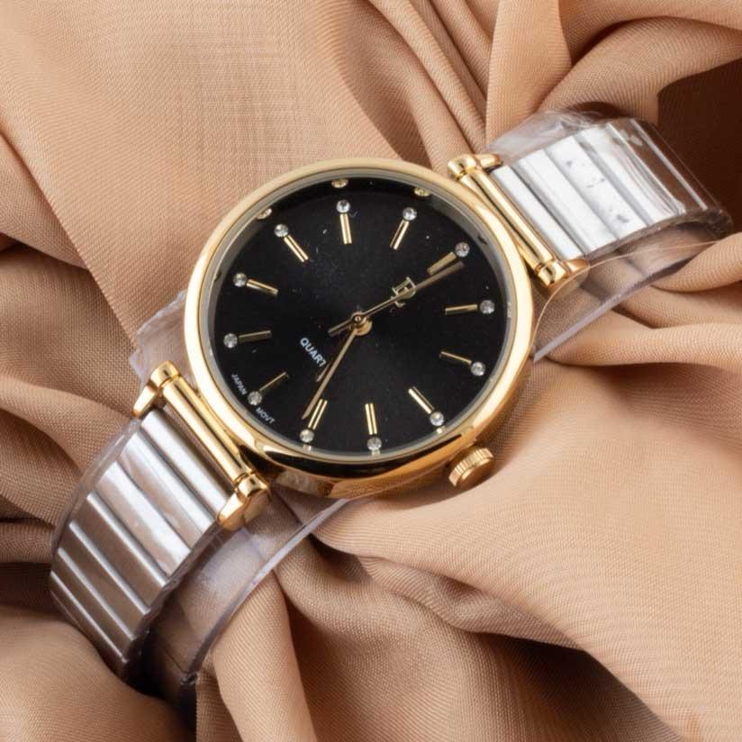 De Lawrence Branded Ladies Wrist Watch Japan Movement Steel Bracelet