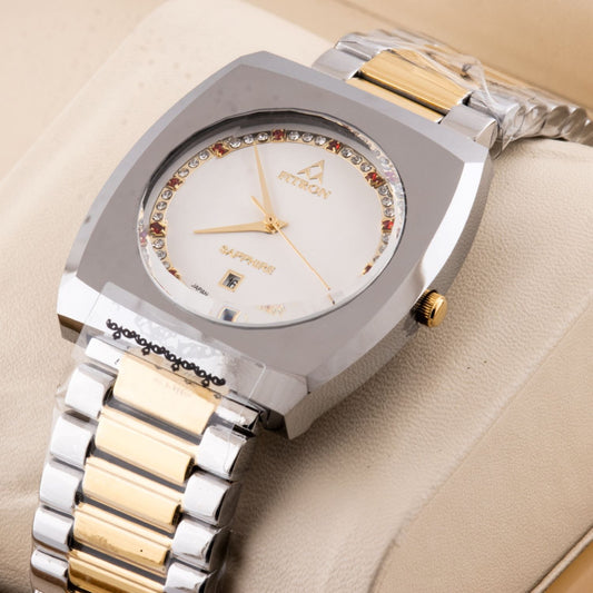FITRON Luxurious Square Shape Wrist Watch