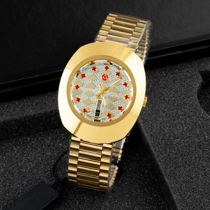 Branded Sapphiree Crystal Scratchless Men Wrist Watch