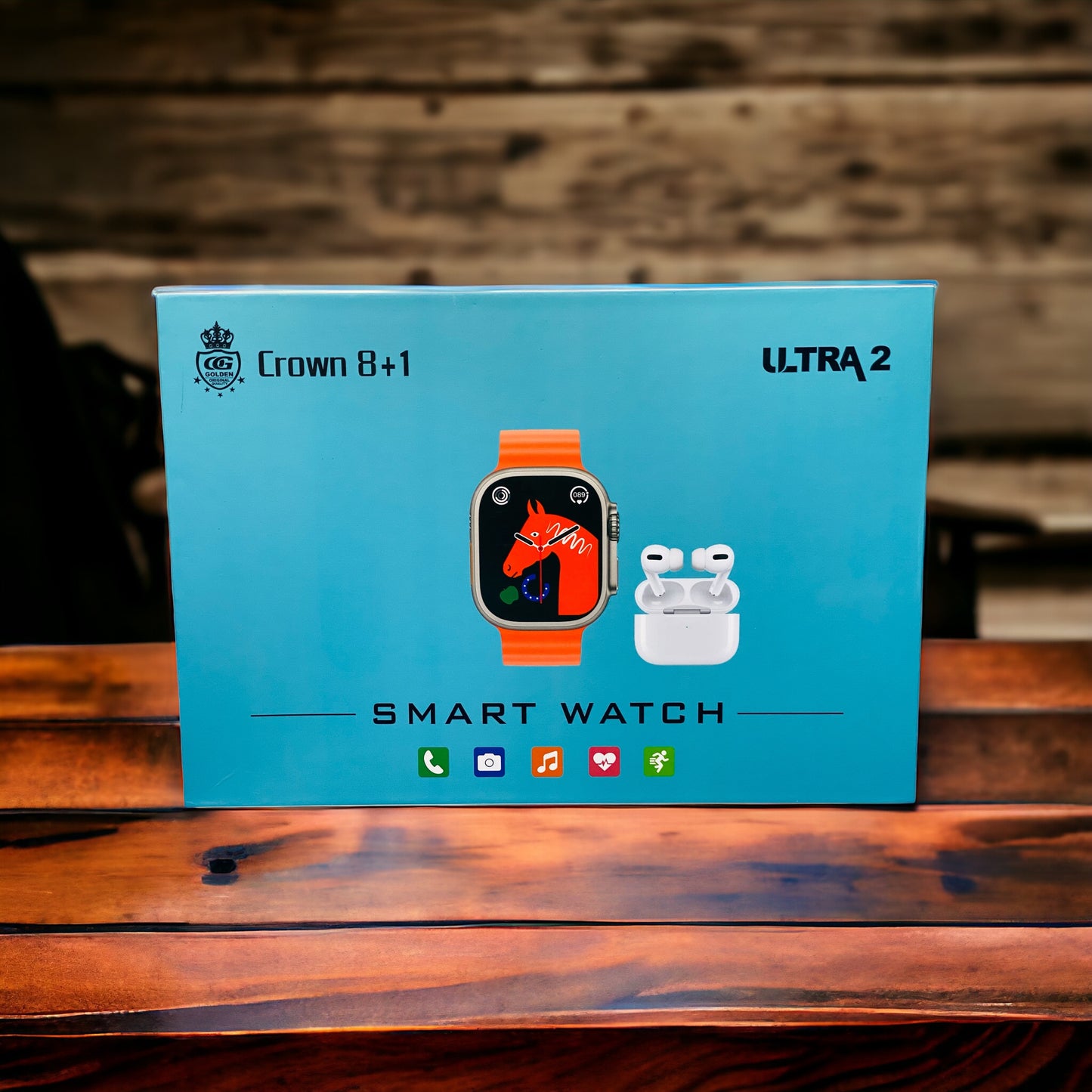 New 8+1 Ultra 2 Smart watch with Airpod's & Always On Display