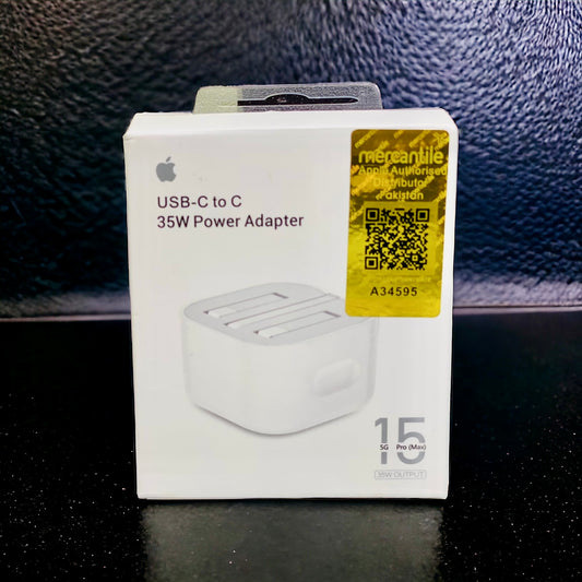 35 Watt Power Adapter USB C to C Quick Charging