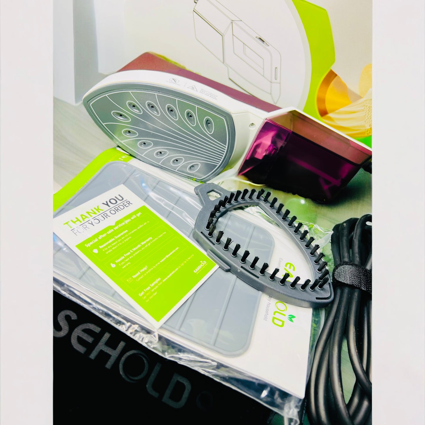 Professional 2in1 Easehold Garment Steamer | Iron Steamer