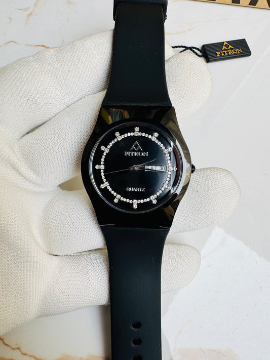 Original FITRON Sapphire Wrist Watch Japan Quartz Movement