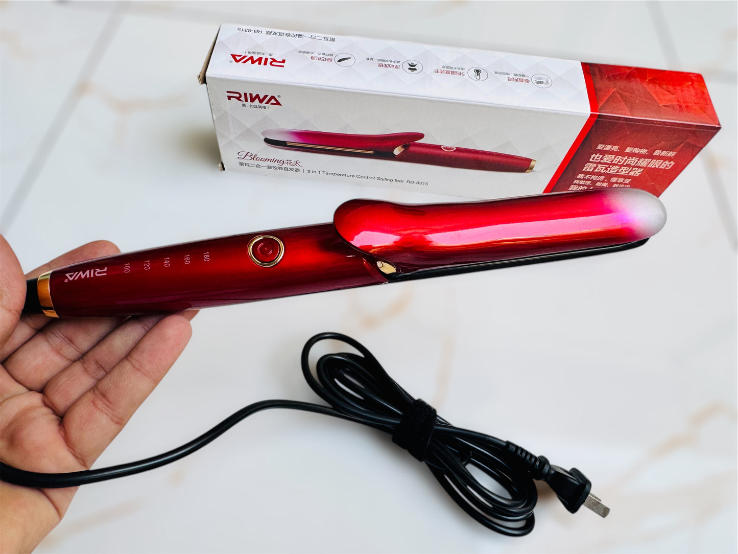RIWA Blooming 2in1 Hair Straightener