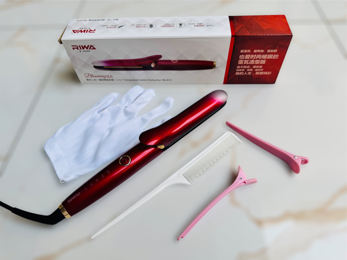 RIWA Blooming 2in1 Hair Straightener