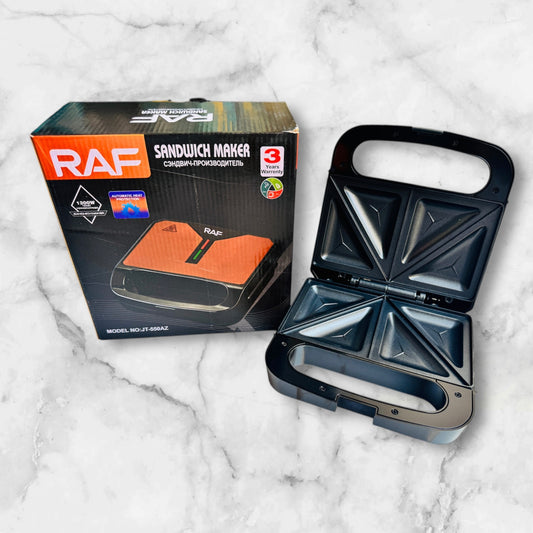 RAF Sandwich Maker 1200W Automatic Heat Protection